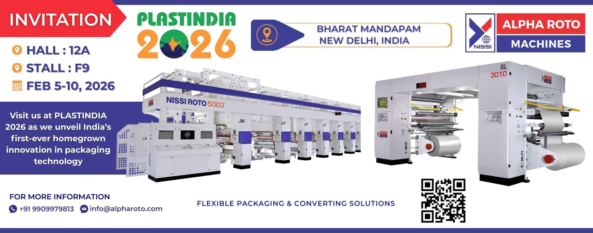 Alpharoto Plastindia 2026